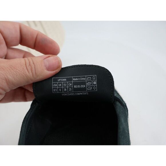 Vionic Uptown Loafer Women 8.5 Green Suede Leather Slip On Platform Shoes - Picture 11 of 12